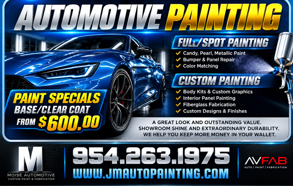 Automotive Painting Glossy Custom Showcase