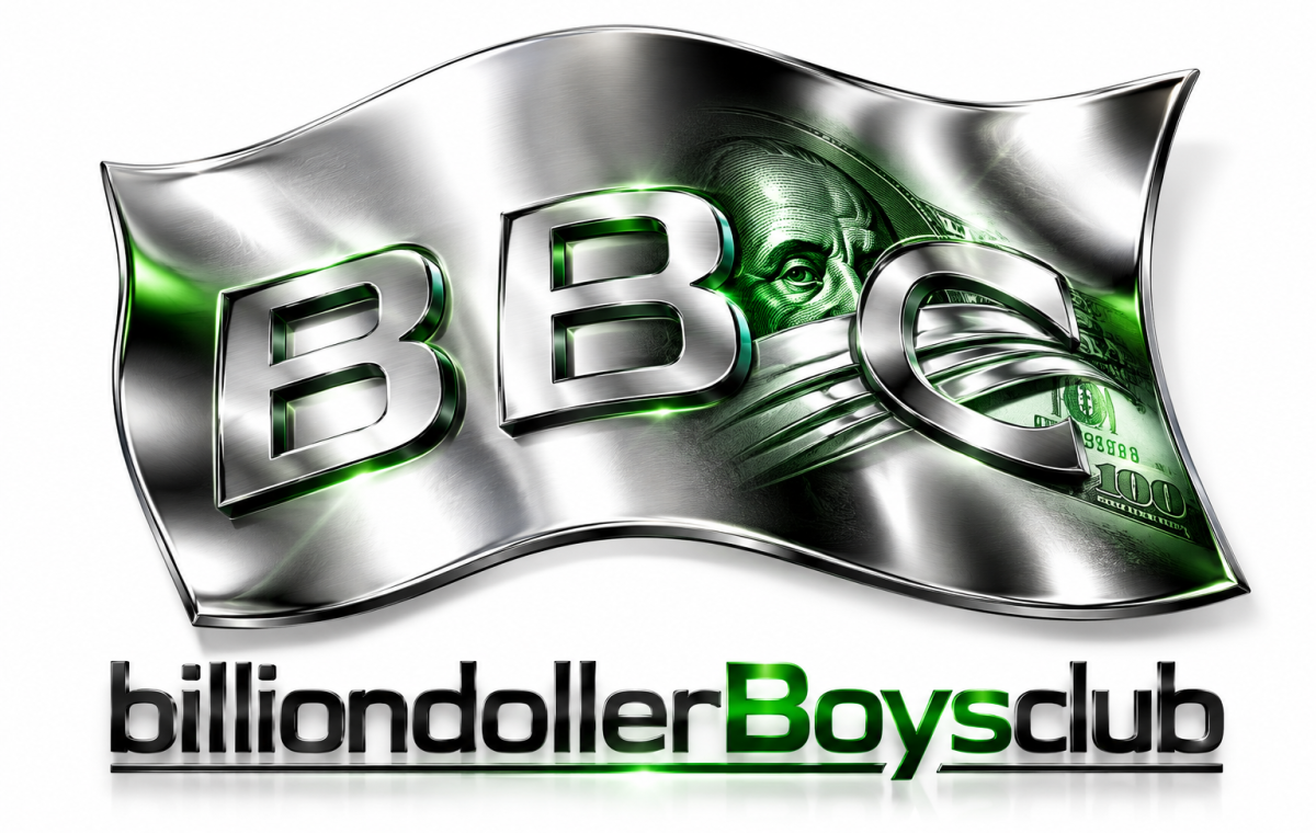 Chrome Billion Dollar Boys Club Emblem