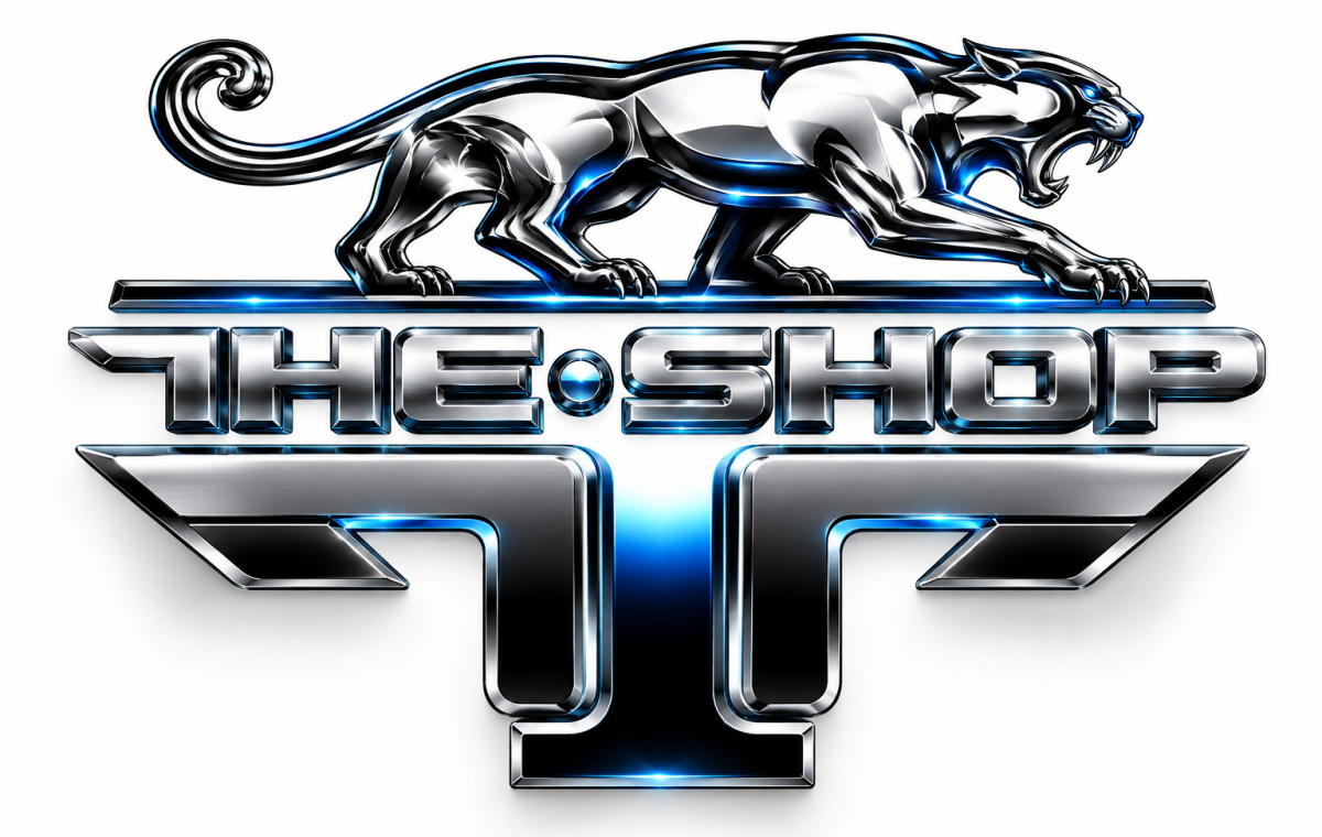 Chrome Panther THE SHOP Emblem