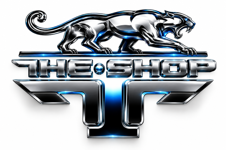 Chrome Panther THE SHOP Emblem
