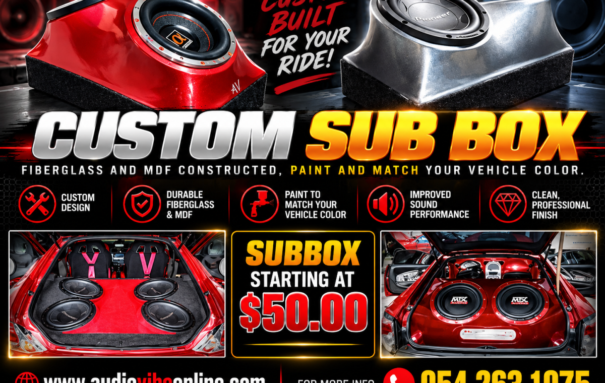 Custom Sub Box Showcase