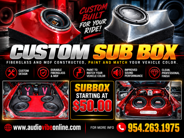 Custom Sub Box Showcase