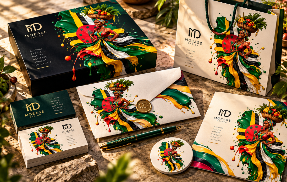 Dominica Inspired Luxury Branding Collection