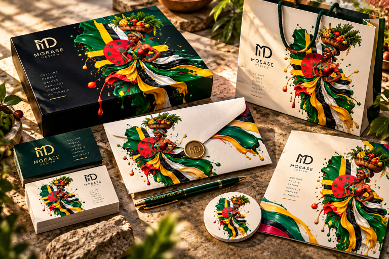 Dominica Inspired Luxury Branding Collection