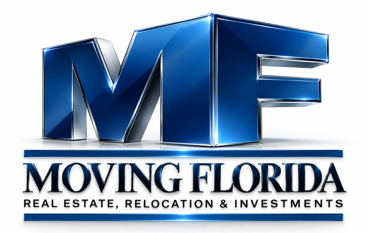 Glossy MF Moving Florida Logo