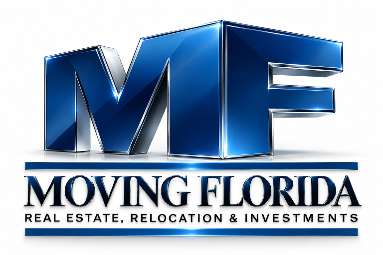 Glossy MF Moving Florida Logo