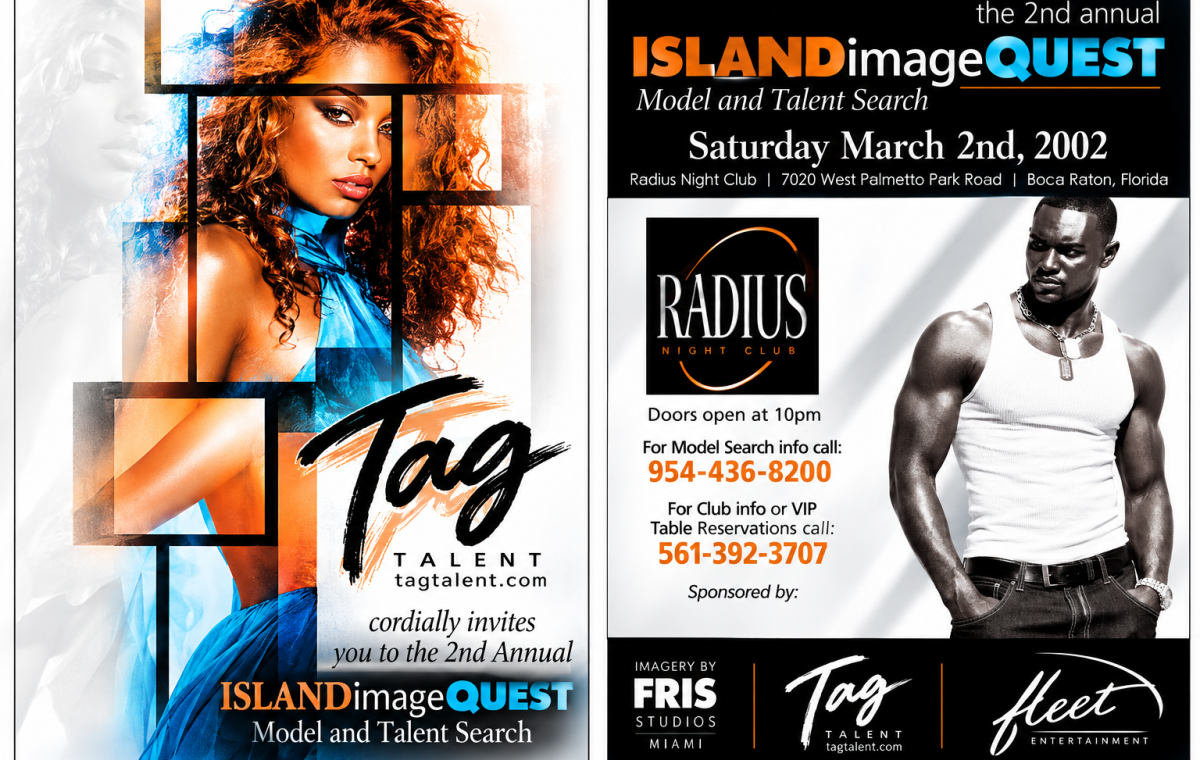 Island ImageQuest Talent Flyer