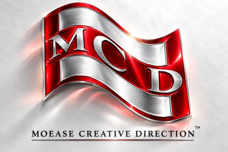 Premium Metallic MCD Creative Logo