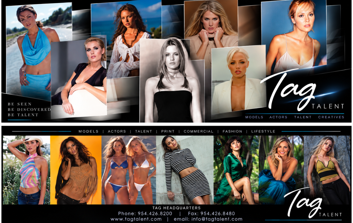 Tag Talent Fashion Agency Collage