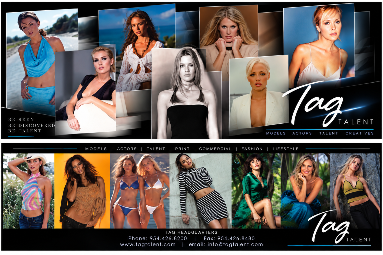Tag Talent Fashion Agency Collage