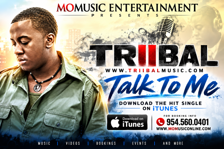 Talk To Me Triibal Music Poster