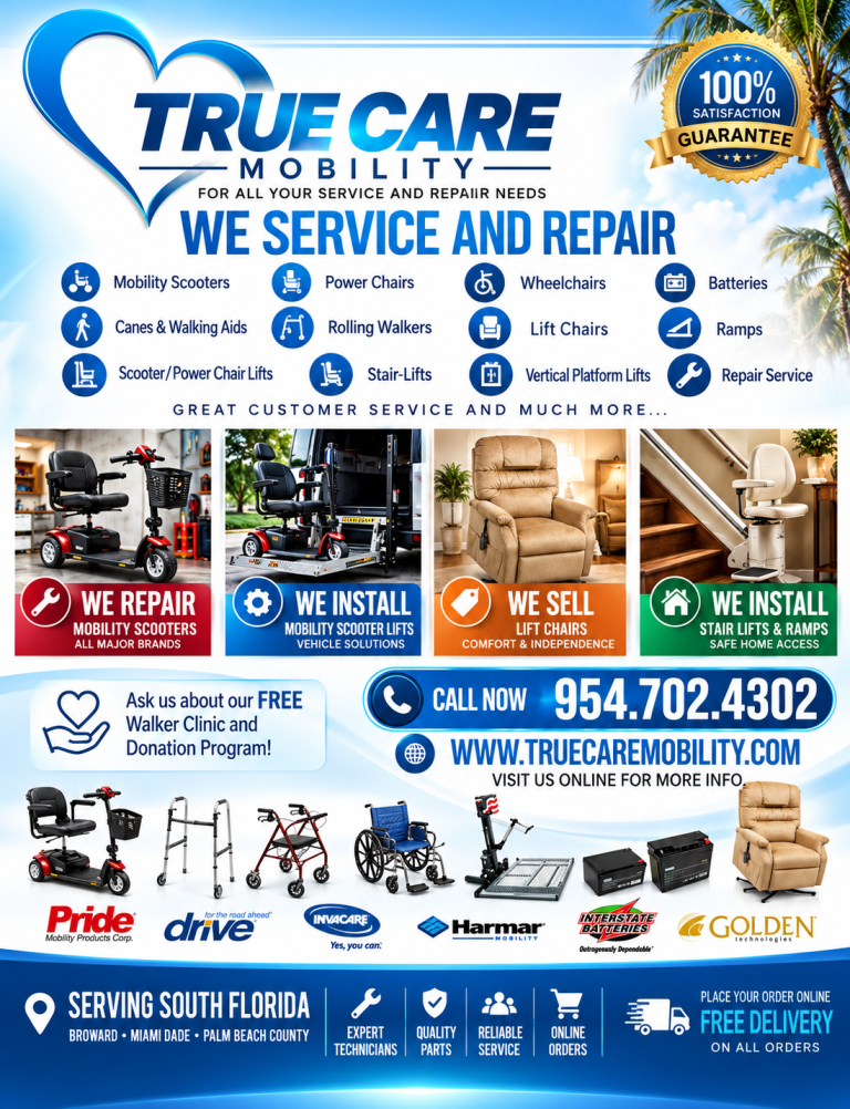 True Care Mobility Service Flyer